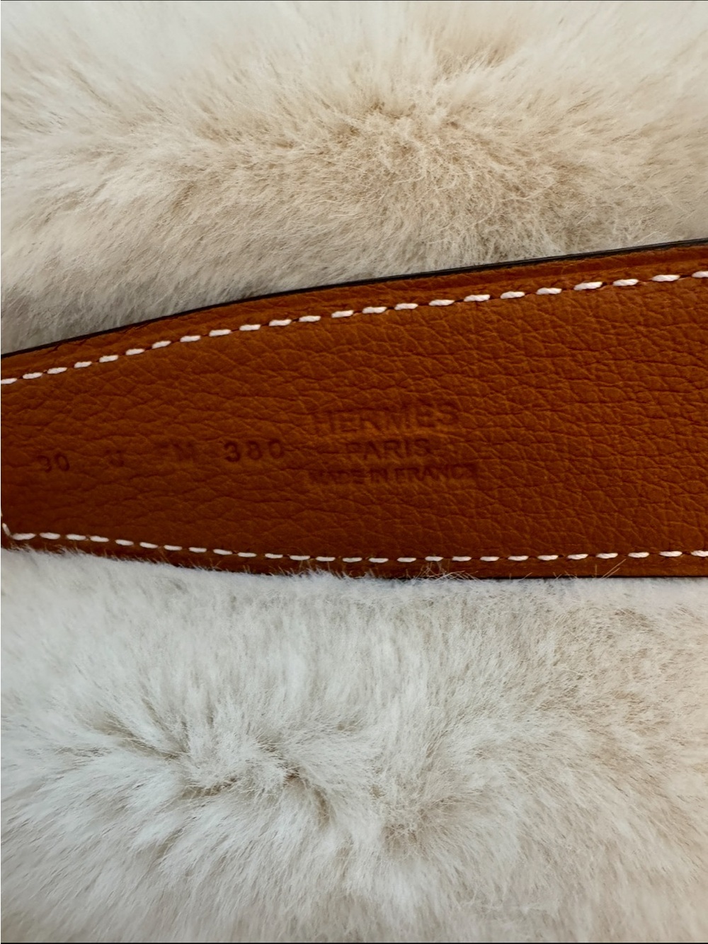 Hermes H BELT BUCKLE & REVERSIBLE LEATHER STRAP 32 MM - Picture 4 of 7